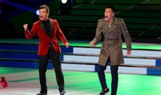 郭艾伦春晚表演转球